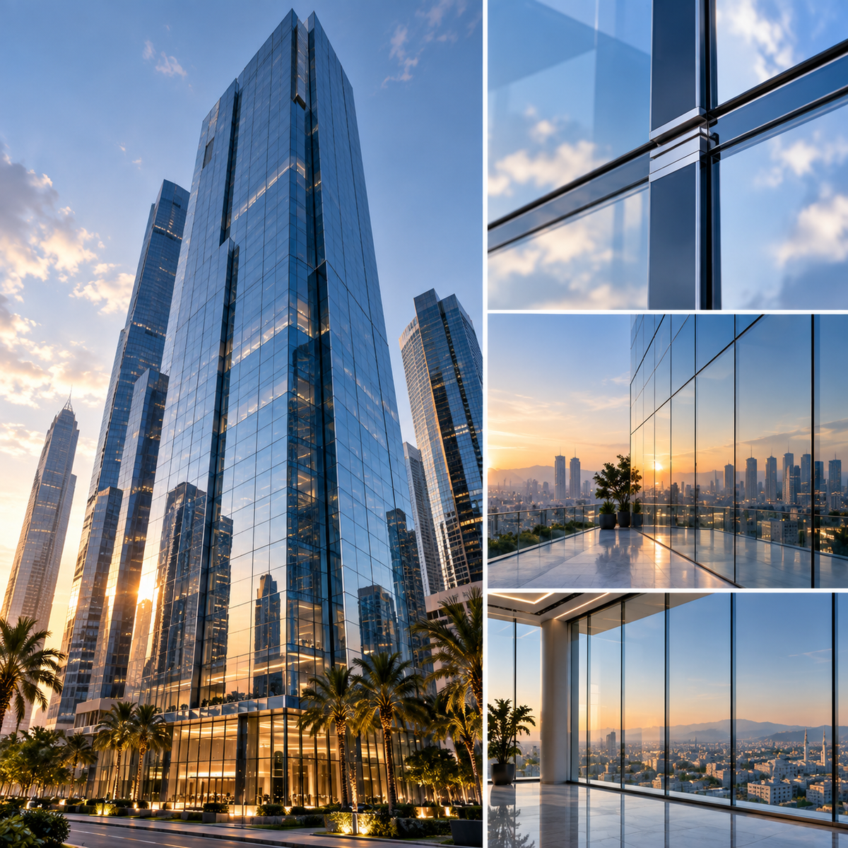 زجاج سكريت جلاس المدينة المنورة | توريد وتركيب 0503616772